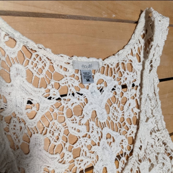 Urban Outfitters Boho Chic Crochet Lace Tank Top - Picture 3 of 7